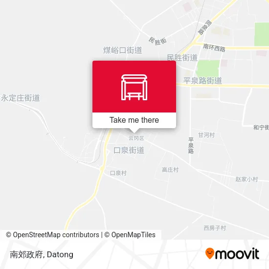 南郊政府 map