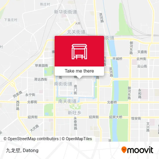 九龙壁 map