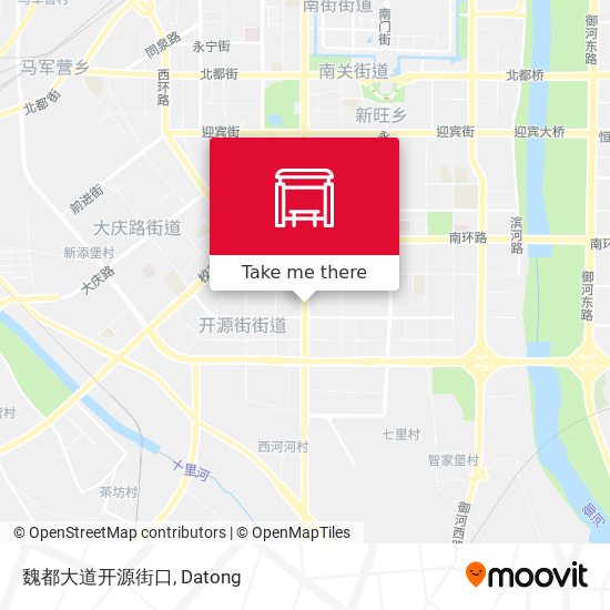 魏都大道开源街口 map