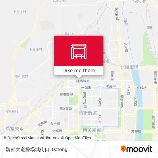 魏都大道操场城街口 map