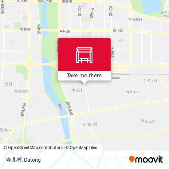 寺儿村 map