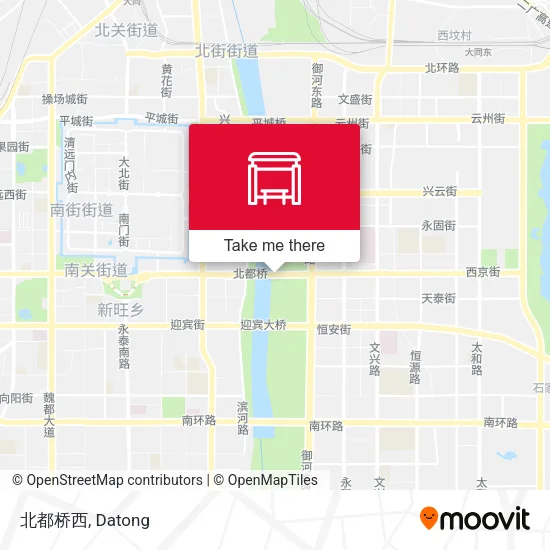 北都桥西 map