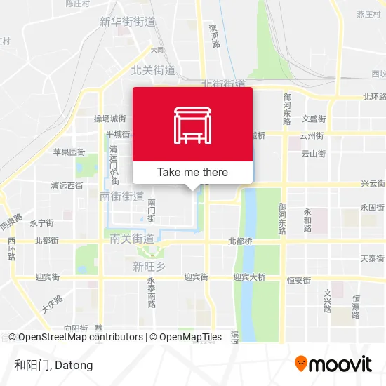 和阳门 map