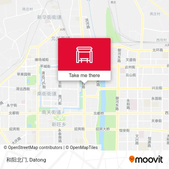和阳北门 map