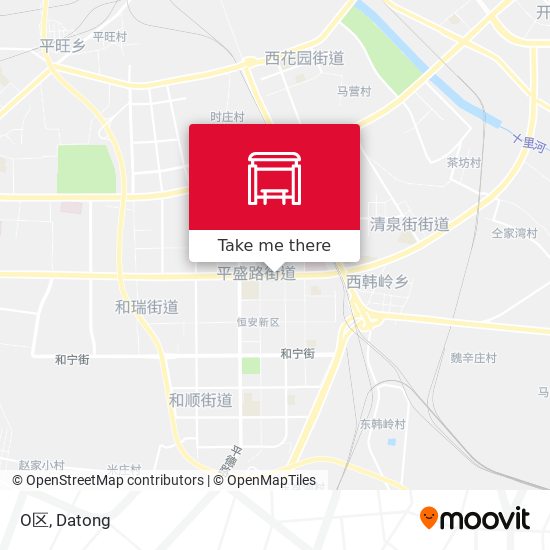 O区 map