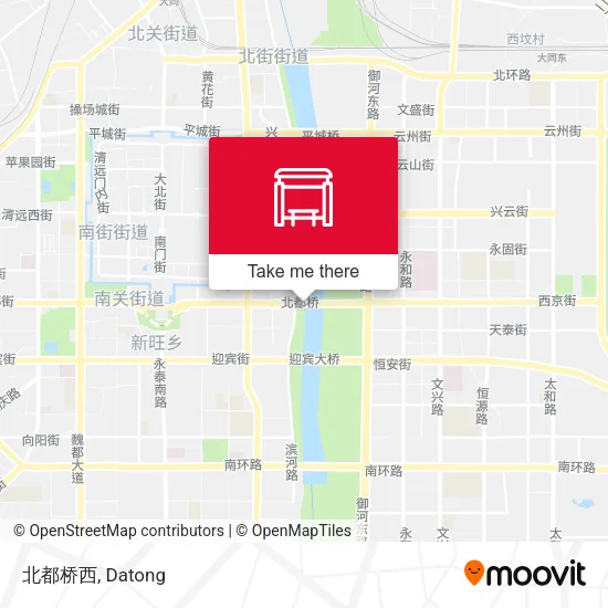 北都桥西 map