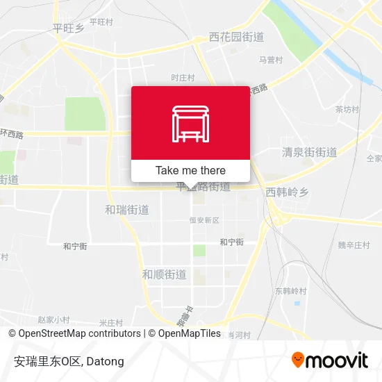 安瑞里东O区 map