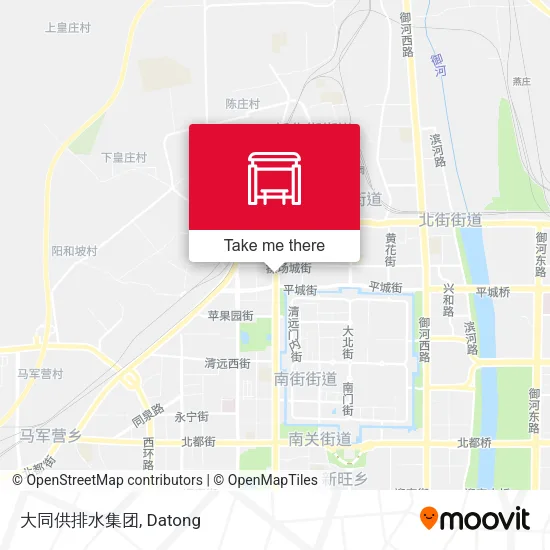 大同供排水集团 map