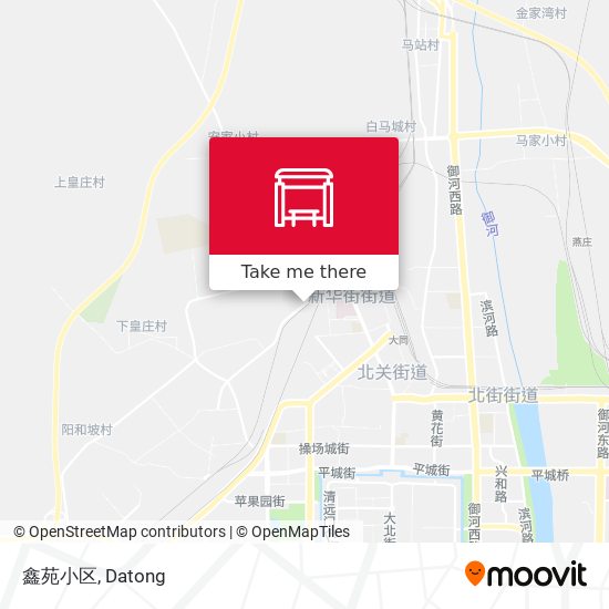 鑫苑小区 map