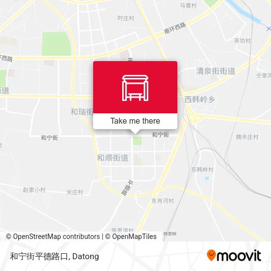 和宁街平德路口 map