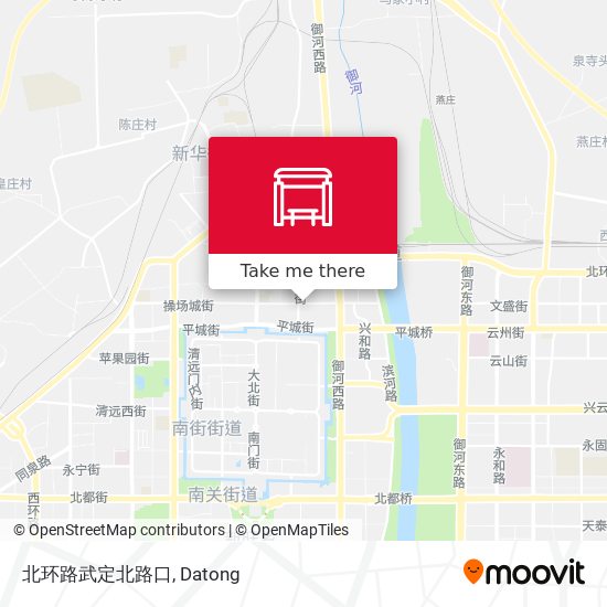 北环路武定北路口 map