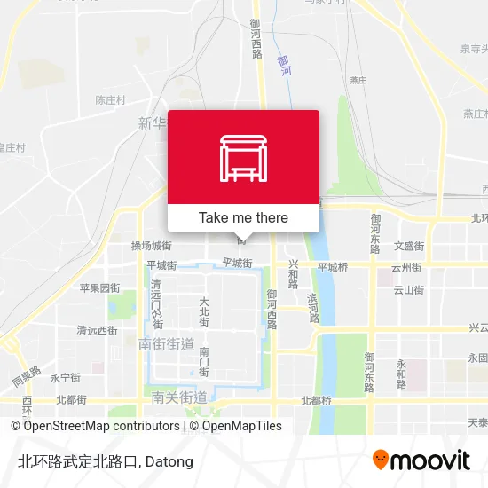 北环路武定北路口 map