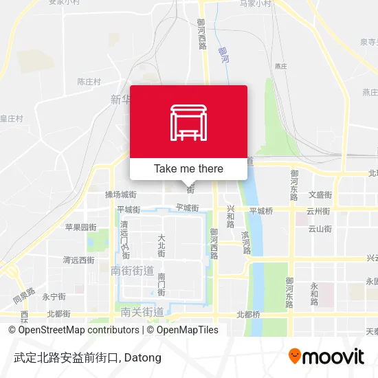 武定北路安益前街口 map