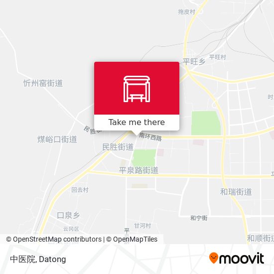 中医院 map