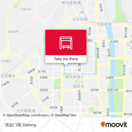 清远门南 map