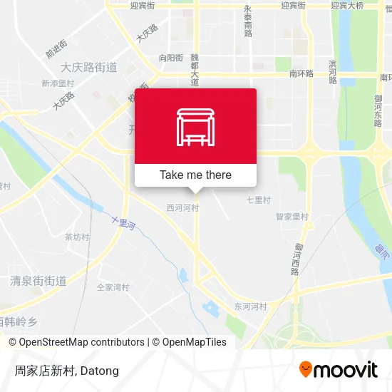 周家店新村 map