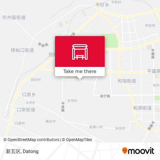 新五区 map