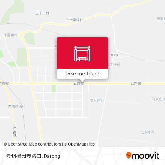 云州街园泰路口 map