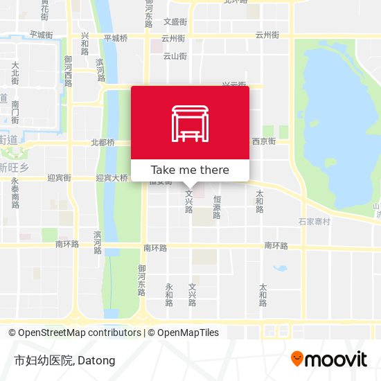市妇幼医院 map