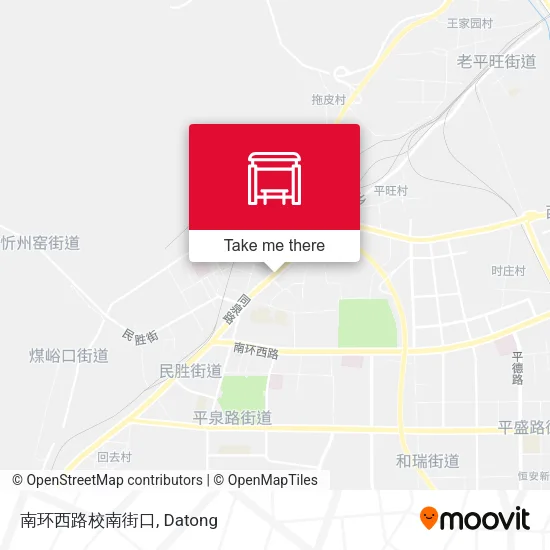 南环西路校南街口 map