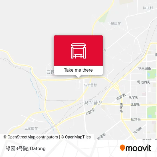 绿园3号院 map
