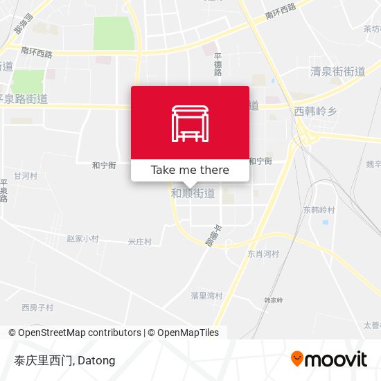 泰庆里西门 map