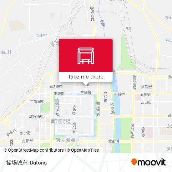 操场城东 map