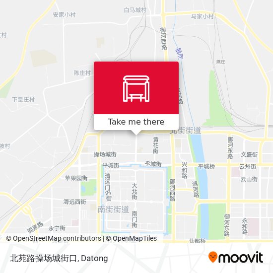 北苑路操场城街口 map