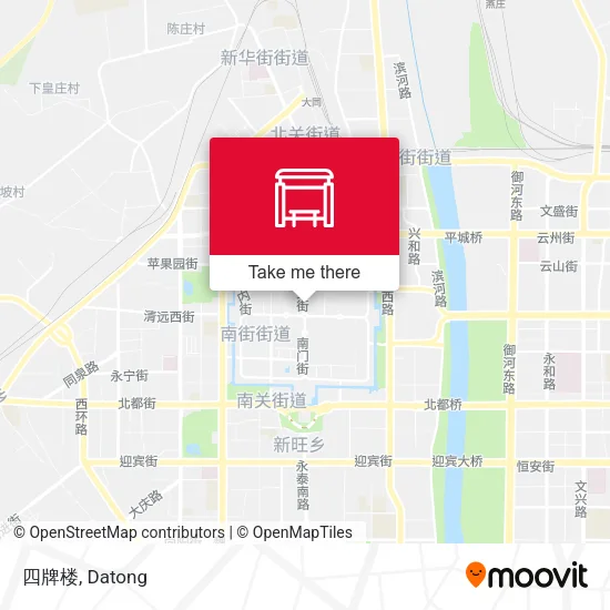四牌楼 map