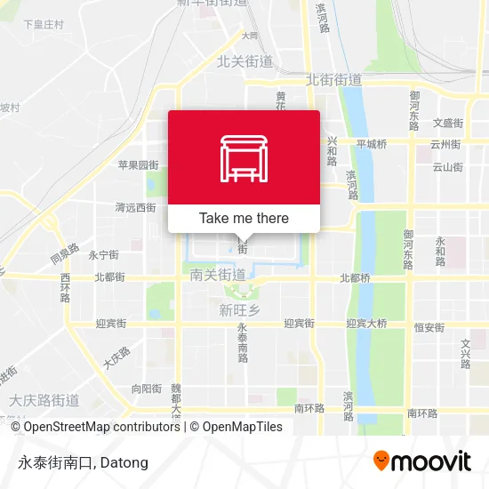 永泰街南口 map