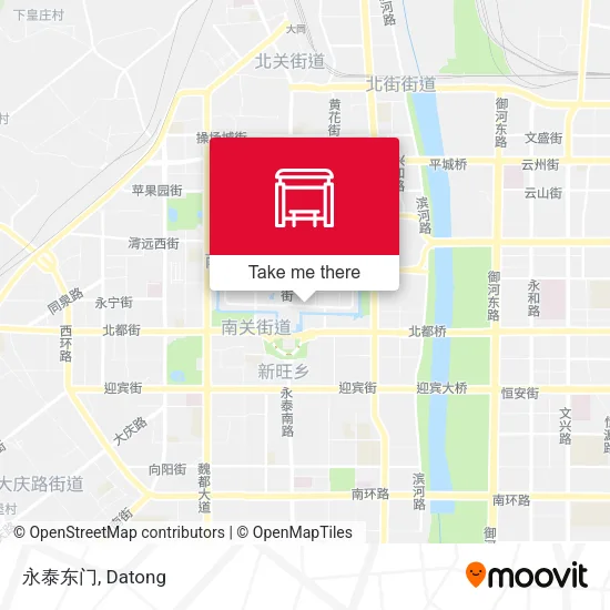 永泰东门 map
