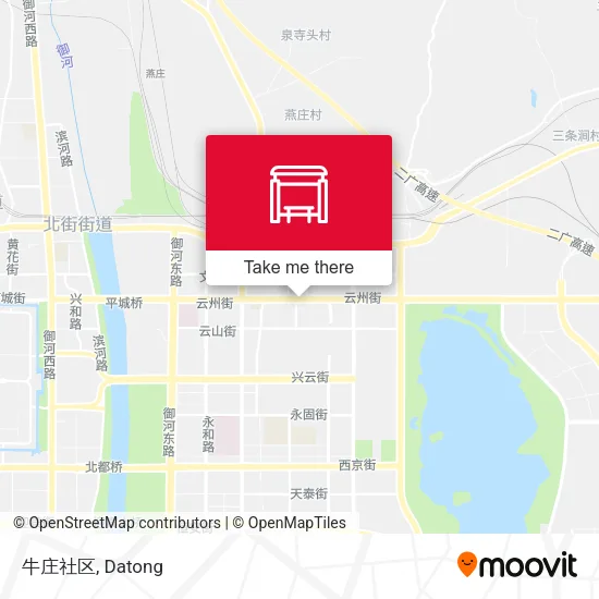 牛庄社区 map
