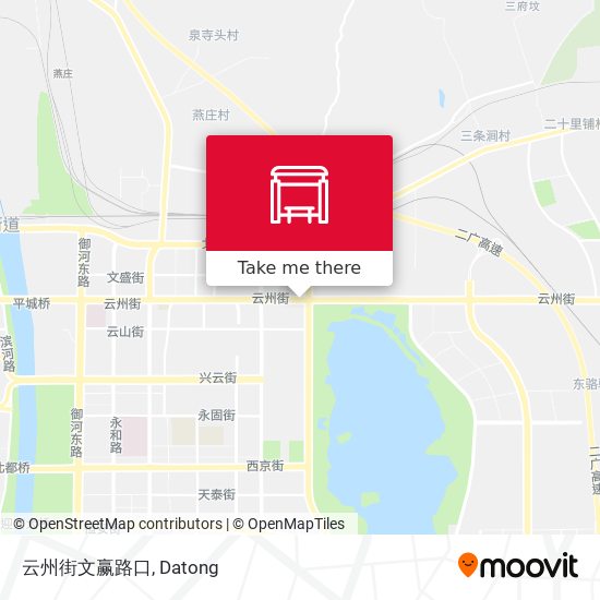 云州街文赢路口 map