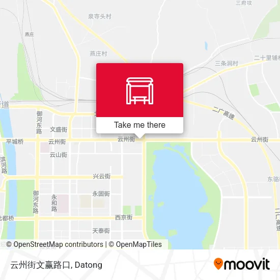 云州街文赢路口 map