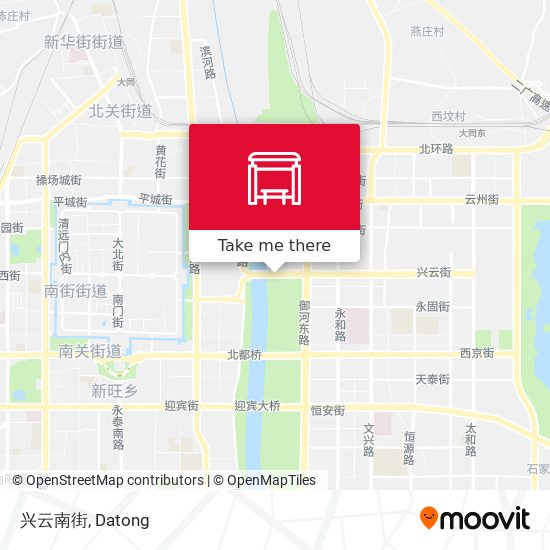 兴云南街 map