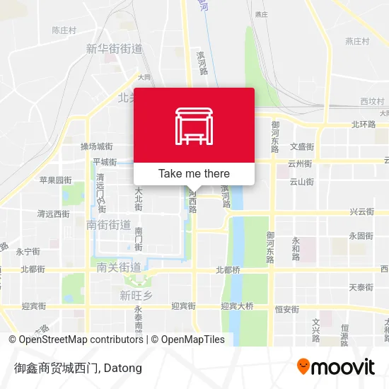 御鑫商贸城西门 map