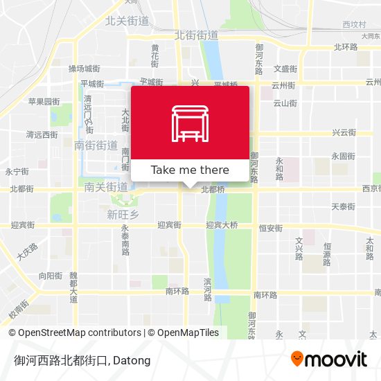 御河西路北都街口 map