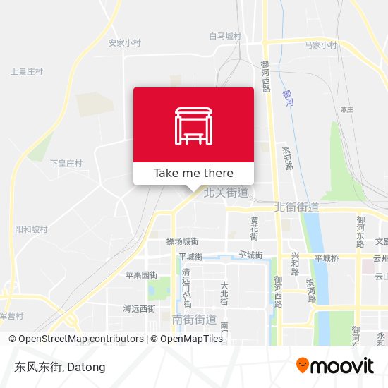 东风东街 map