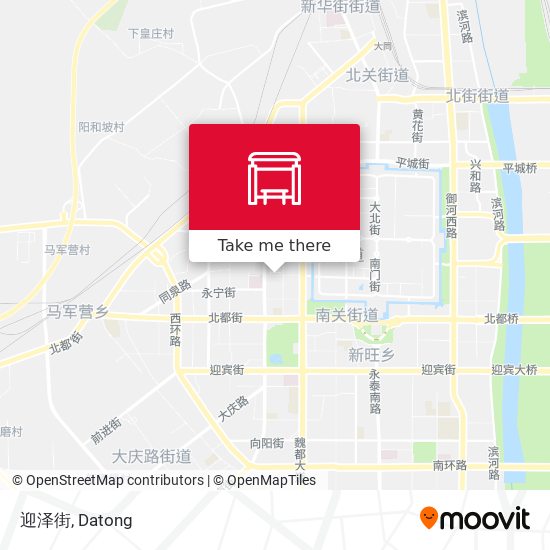 迎泽街 map