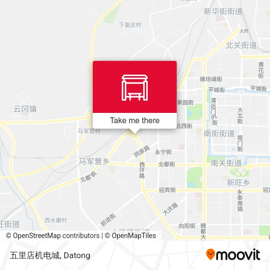 五里店机电城 map