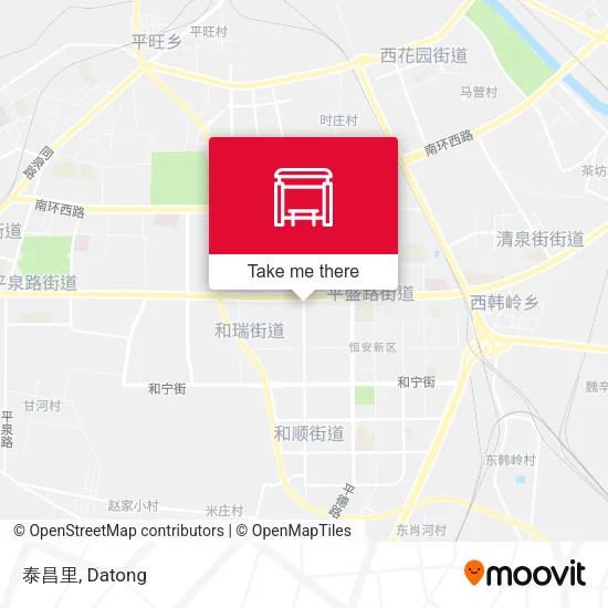 泰昌里 map