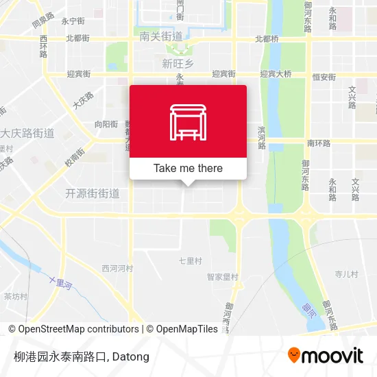 柳港园永泰南路口 map