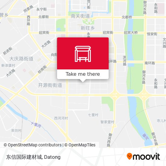 东信国际建材城 map