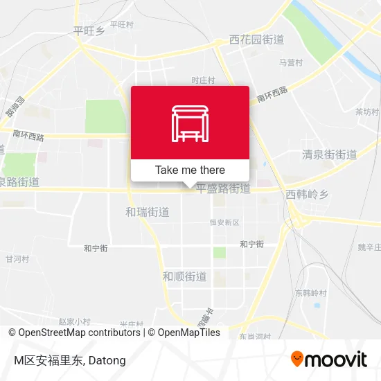 M区安福里东 map