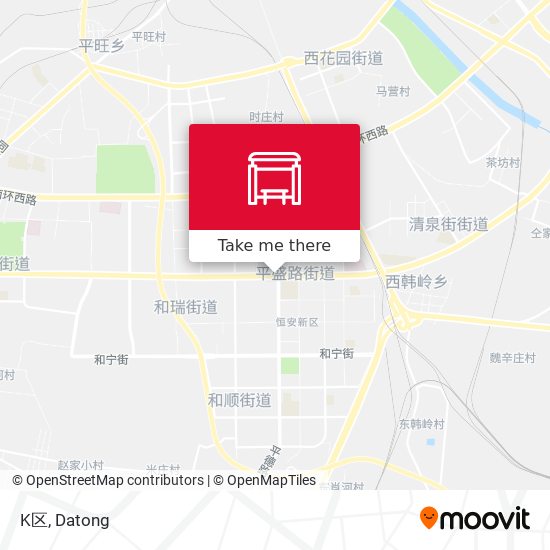 K区 map