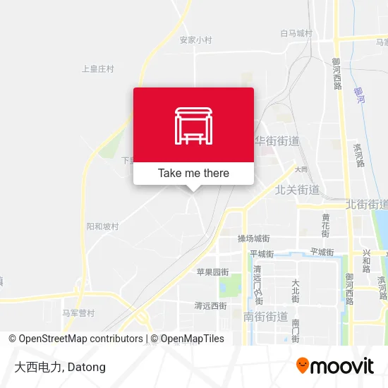 大西电力 map