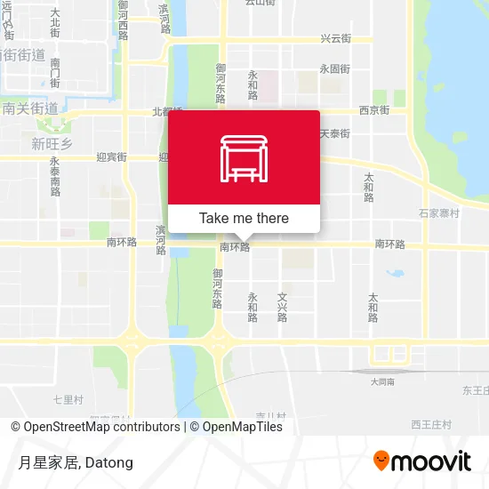 月星家居 map