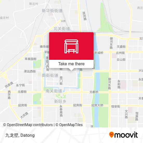 九龙壁 map