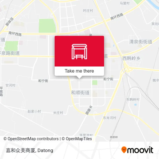 嘉和众美商厦 map
