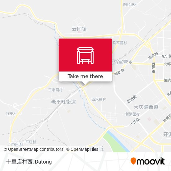 十里店村西 map